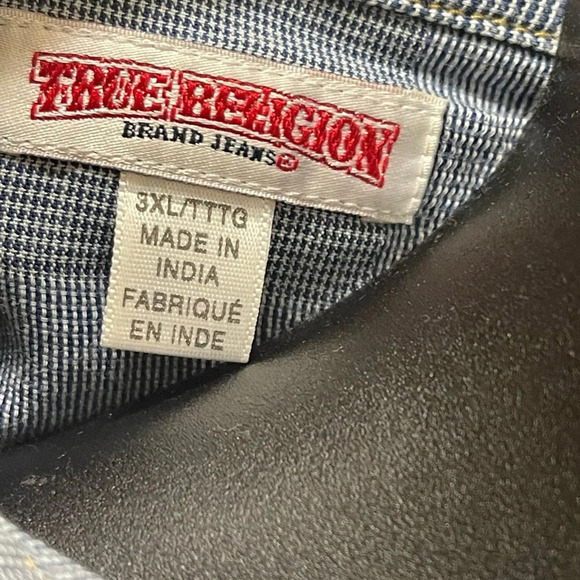 True relation men button-down shirts size 3X. Old looking style great conditions - Picture 8 of 12